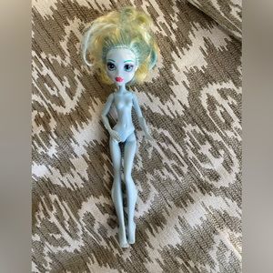 2016 Mattel Monster High Lagoona Blue Doll No Clothes/Accessories - Webbed Nude